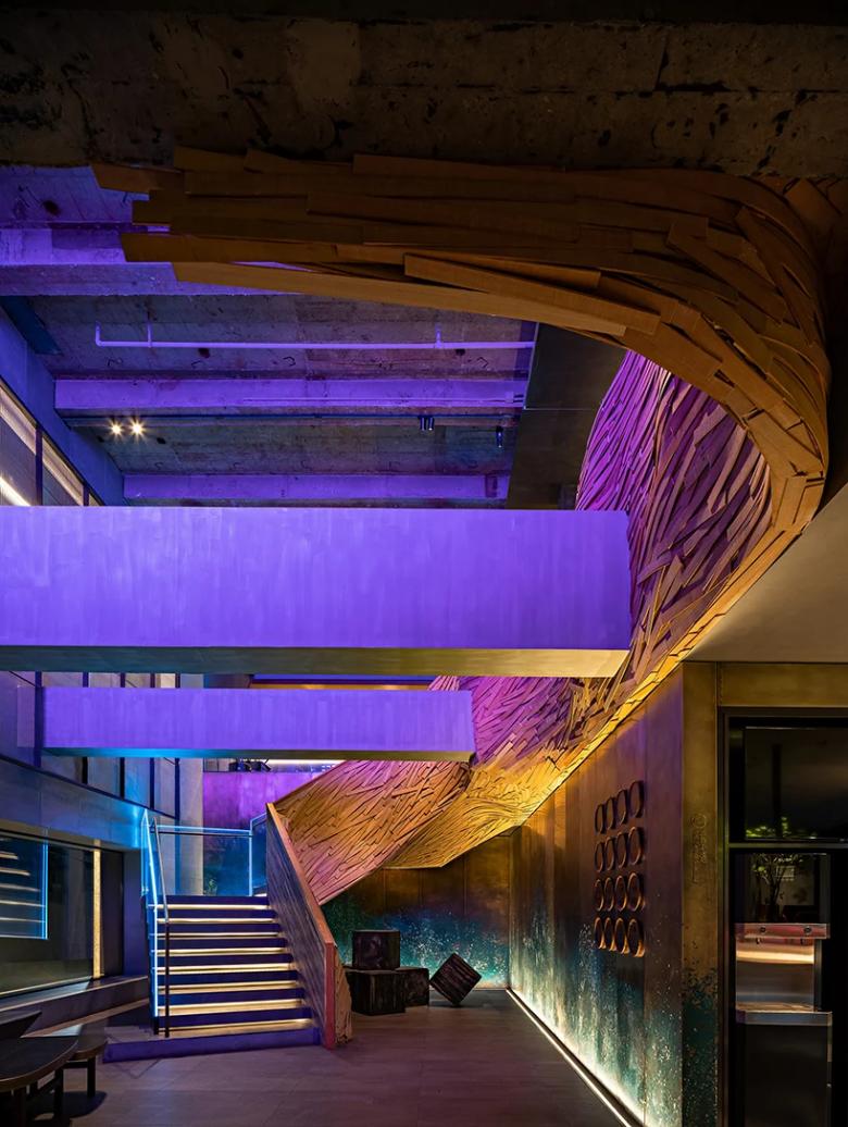 西城创意餐馆设计风格,新型餐馆造型设计