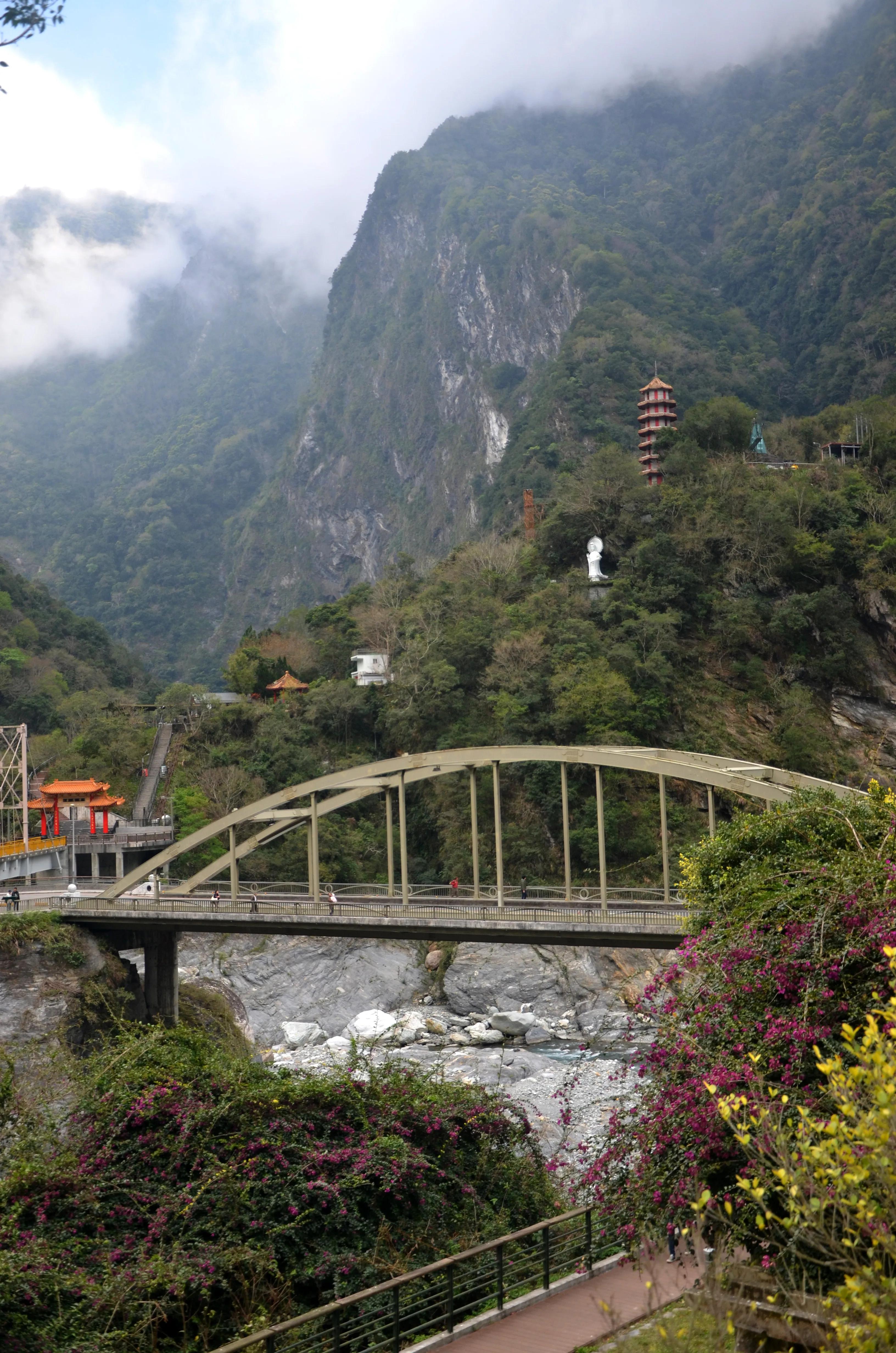 台湾太鲁阁大峡谷绝美风景,台湾太鲁阁大峡谷