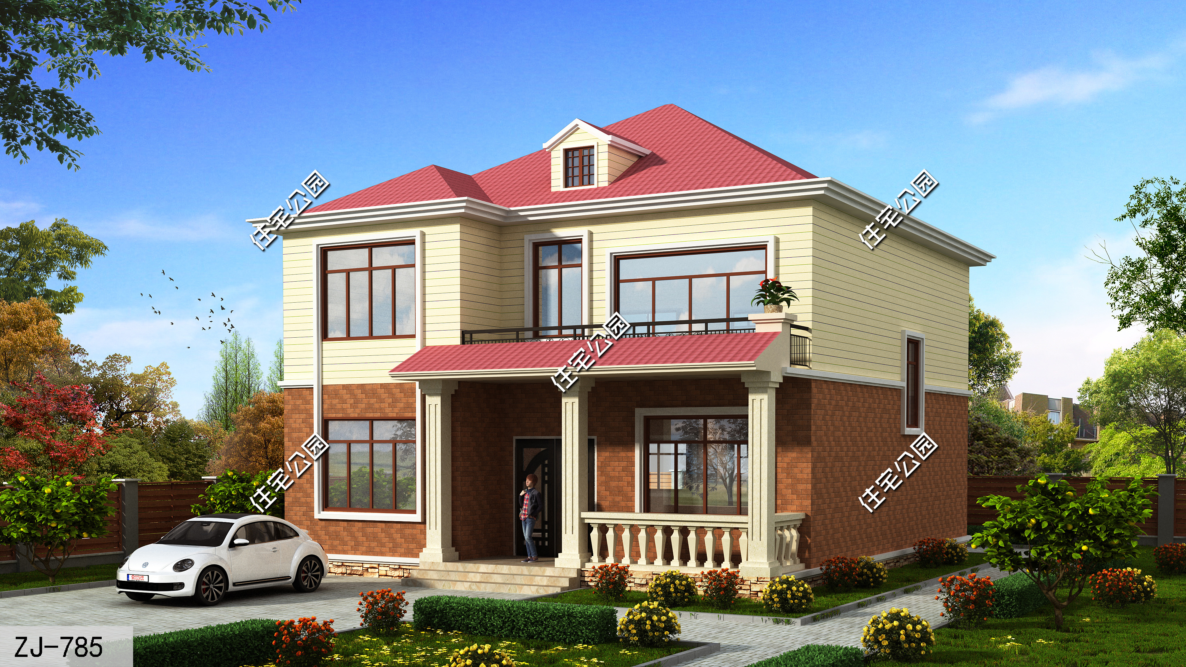 最实用农村二层自建房设计400平米,最实用农村二层自建房设计