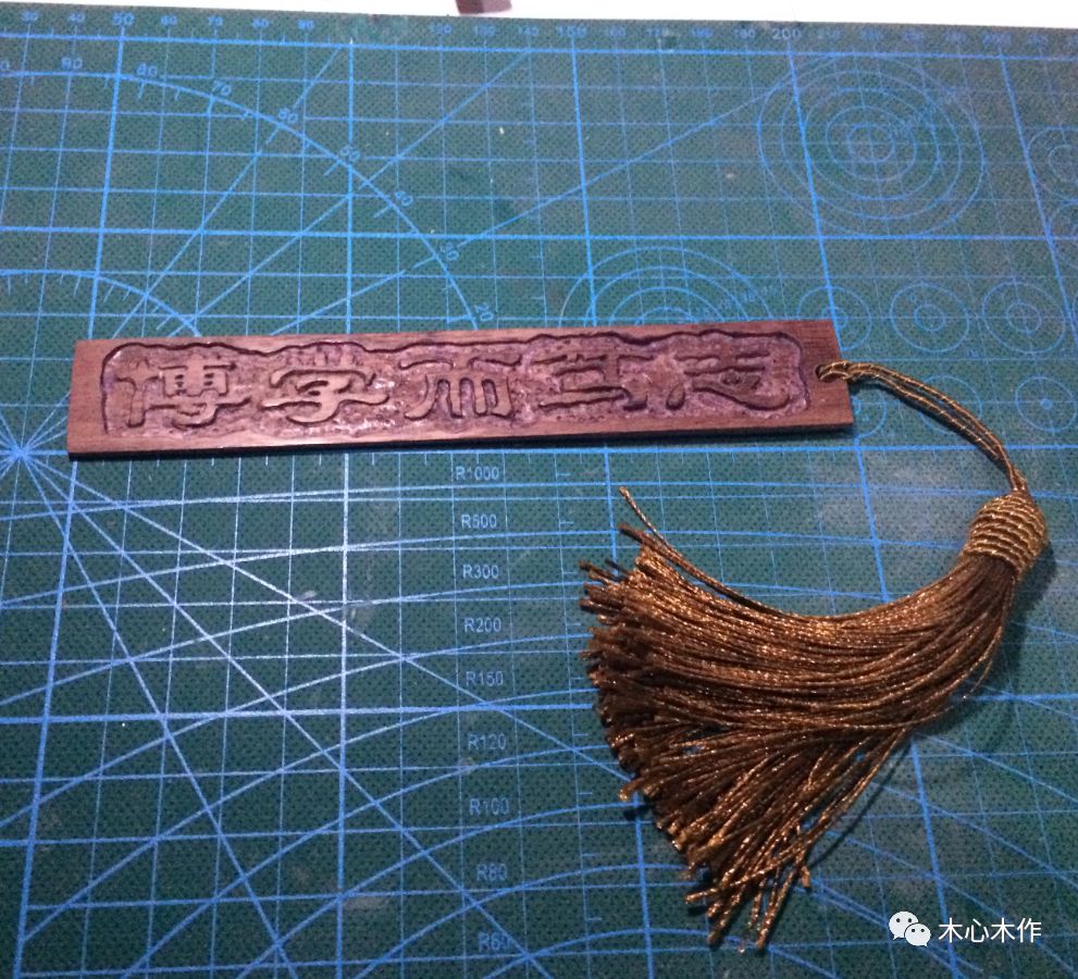 自制木质书签古风,木书签雕刻