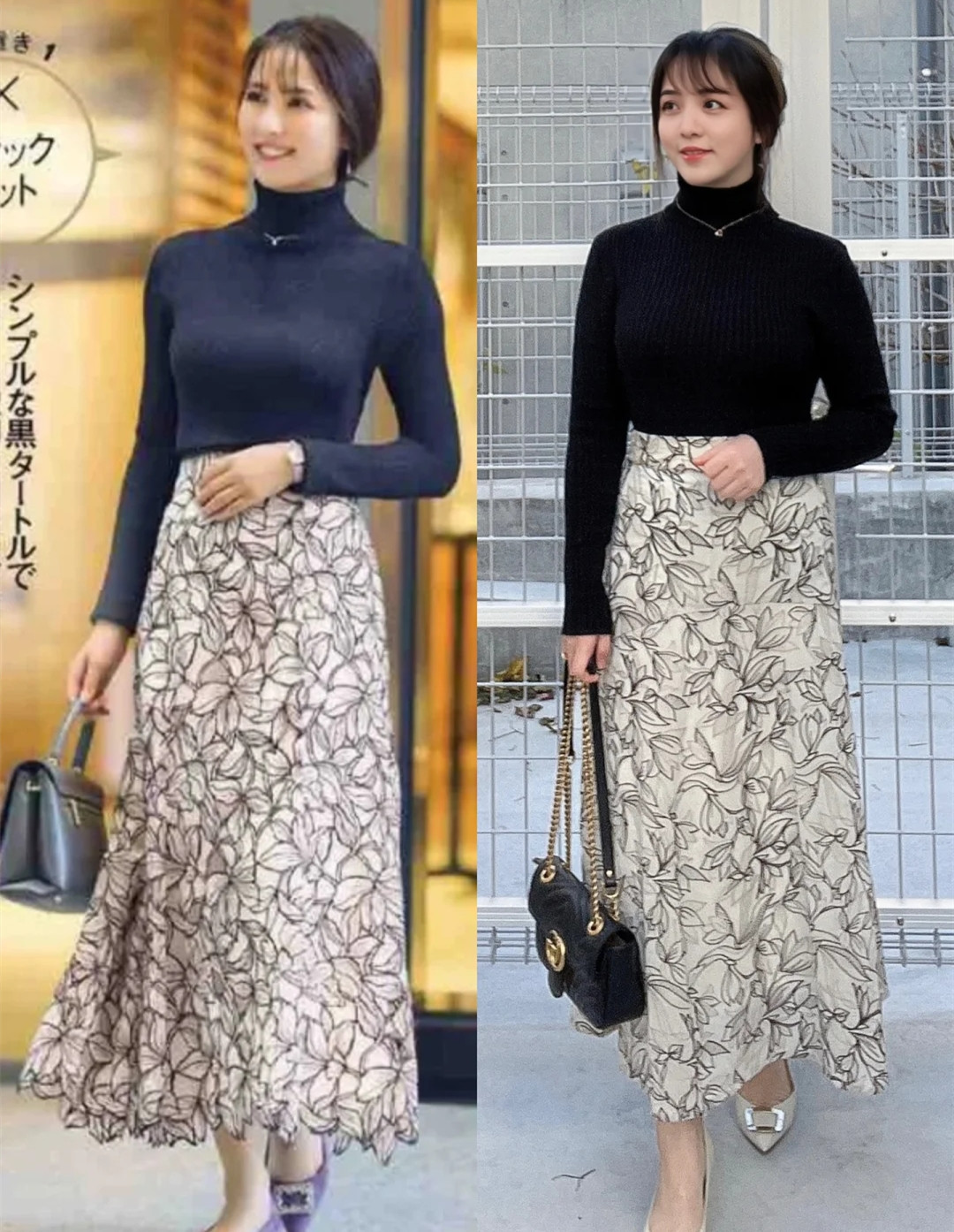 女子模仿日杂穿搭惊艳众人！网友：我缺的是衣服吗？是她的身材