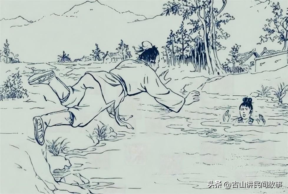 男子被一条大青蛇缠上的民间故事,民间青蛇的真实故事