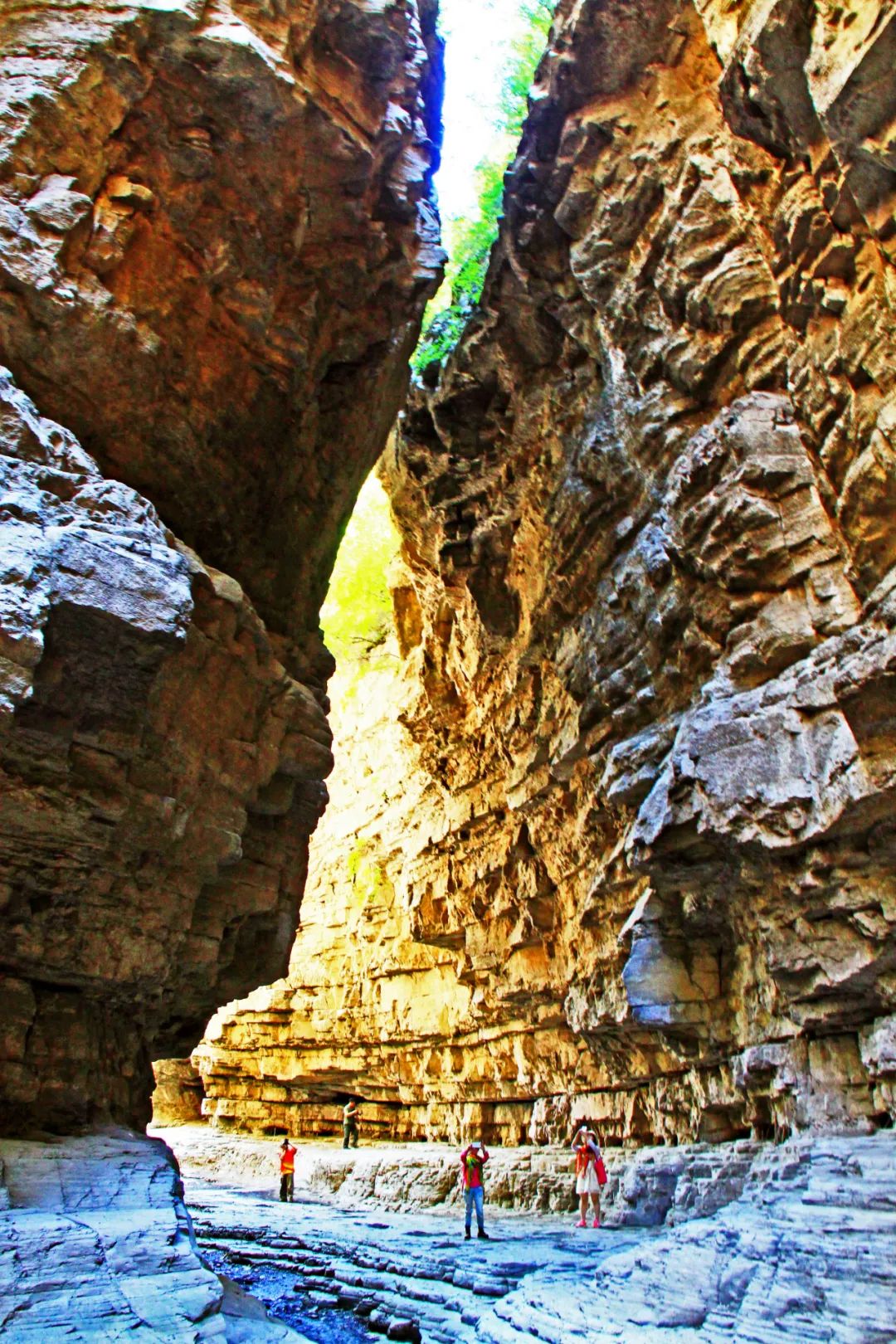 太原西山生态游玩,大自然的鬼斧神工西山公园