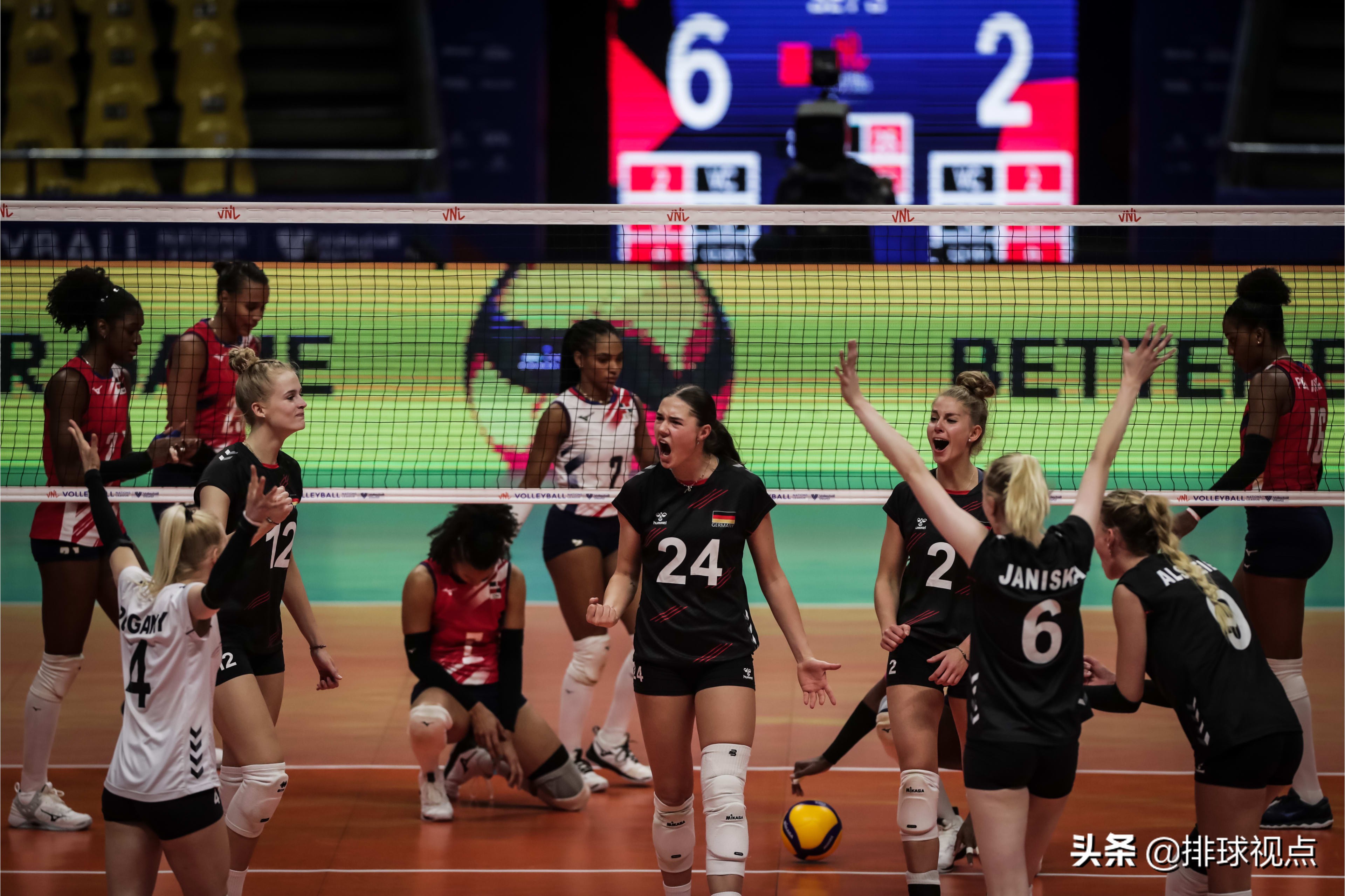 多米尼加女排3-1中国队,多米尼加女排技术统计