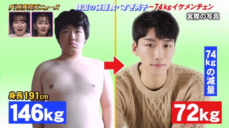 日本胖小哥减肥成功,国外胖子减肥逆袭成帅哥惊呆众人