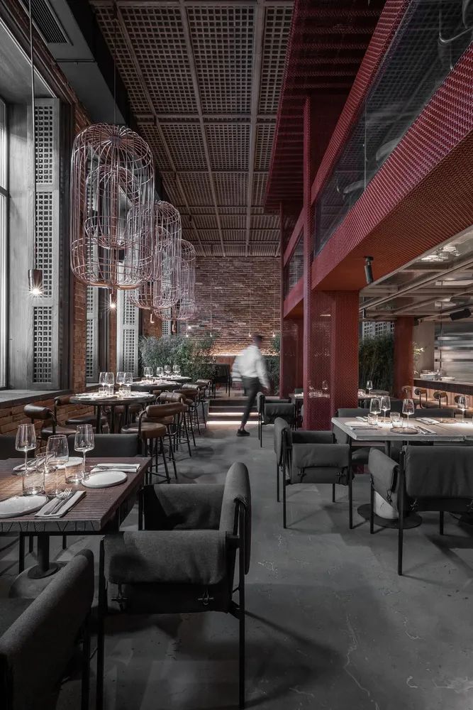 新型餐馆造型设计,创意餐馆设计效果图