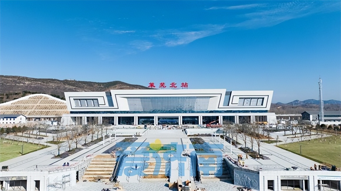 从新泰北站到济莱高铁莱芜北站,济莱高铁莱芜北站设计