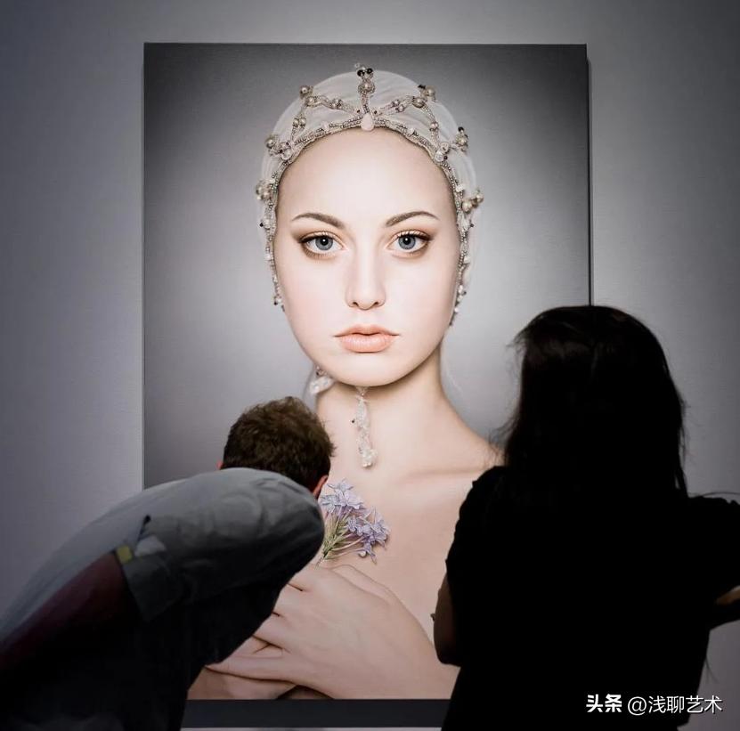写实派人物画欣赏,超写实主义绘画国内的画家