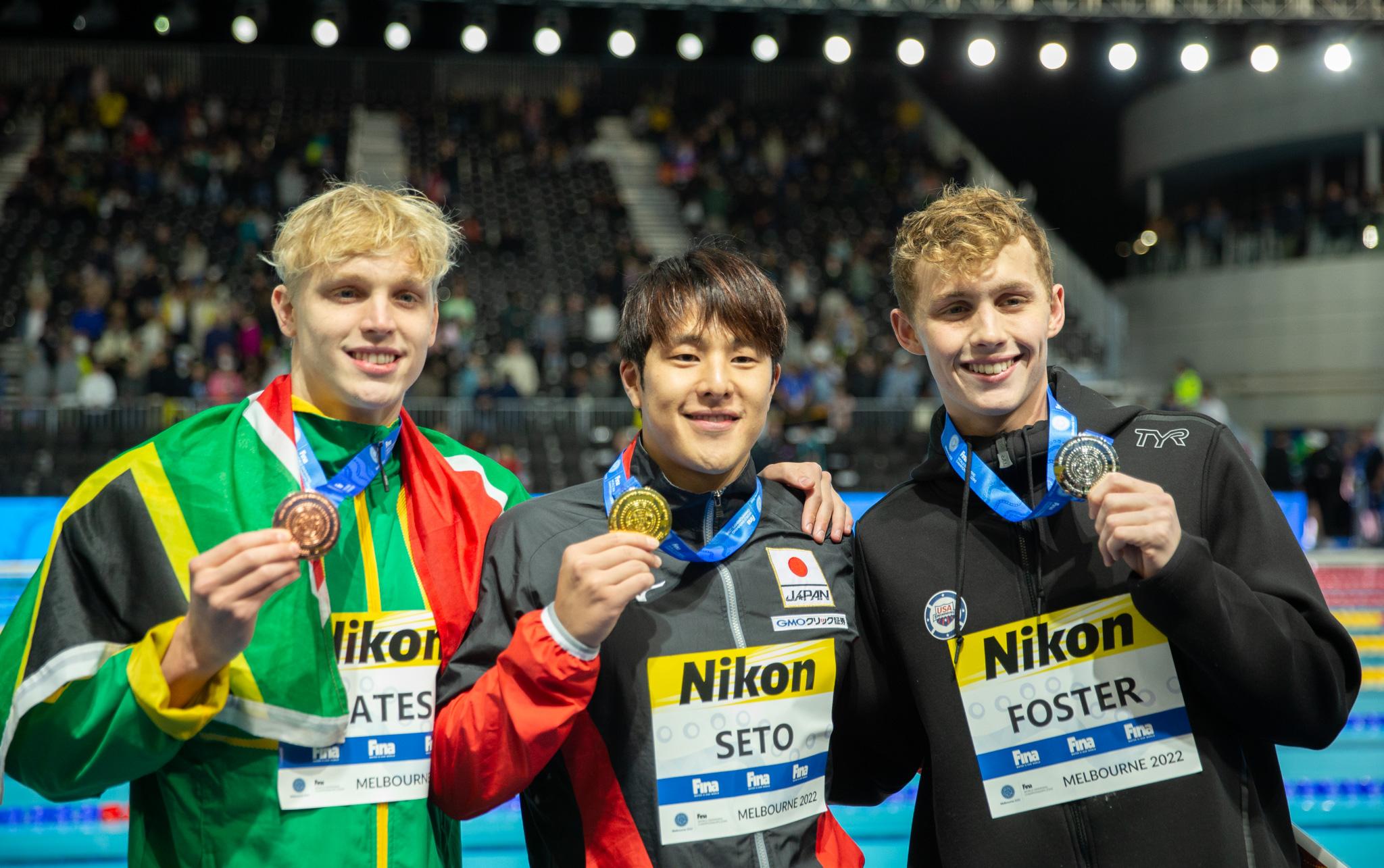 汪顺评价濑户大也,汪顺濑户大也