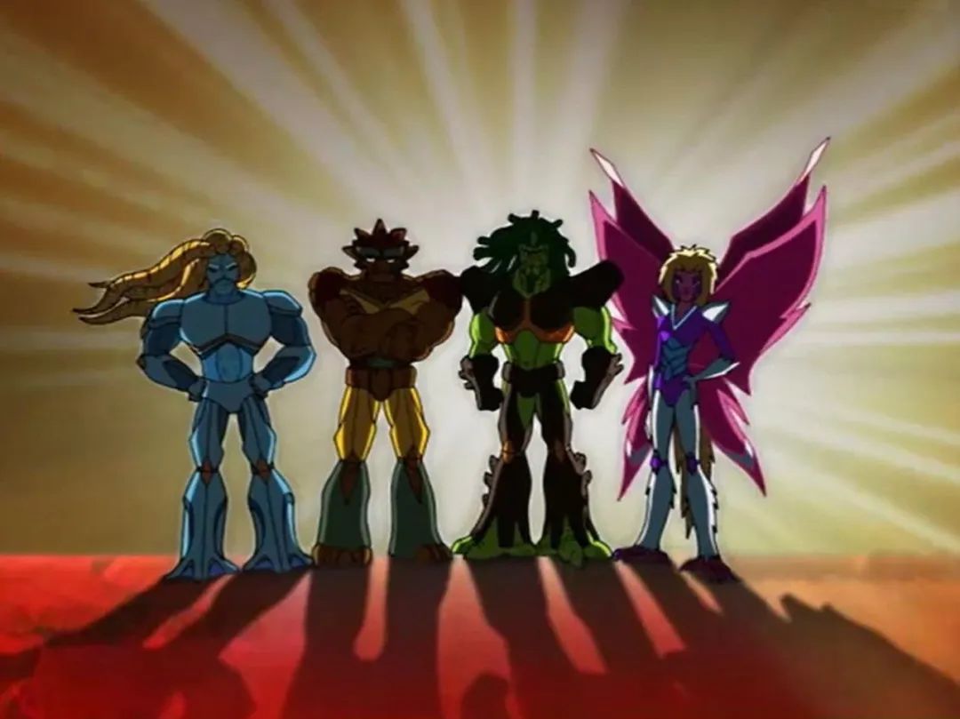 每天看的四部动画片,童年动画回忆我的世界