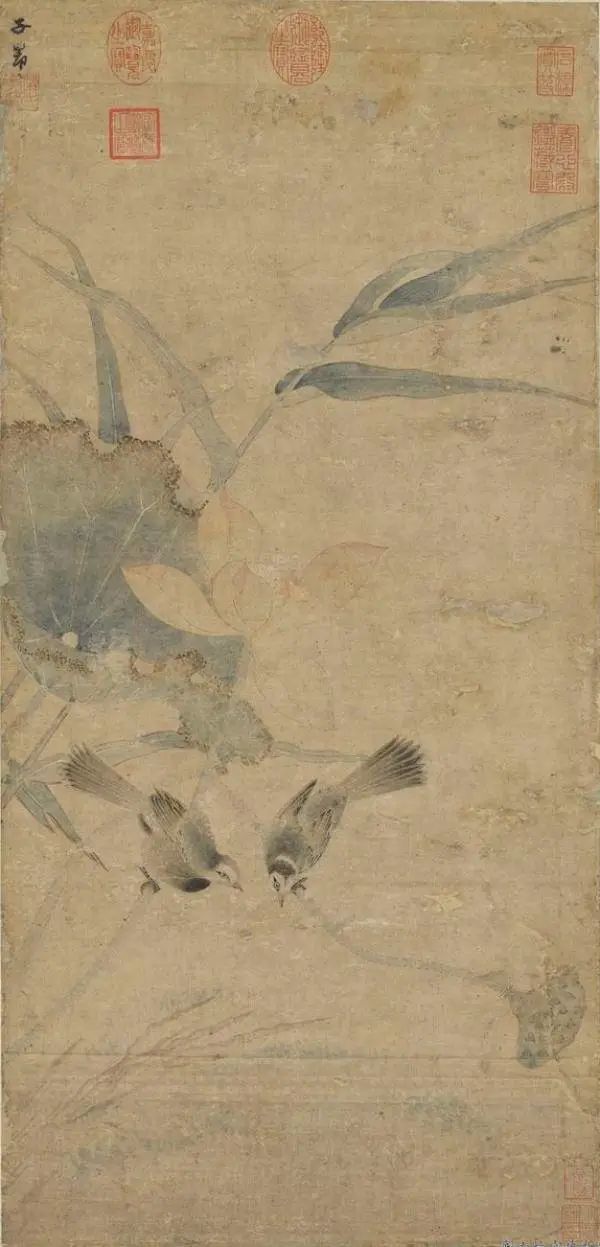 古人笔下的荷花湖畔,古代荷花100幅欣赏