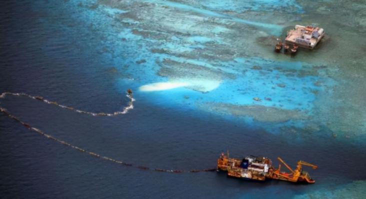 美济岛怎么成为南沙最大岛,南沙群岛美济岛