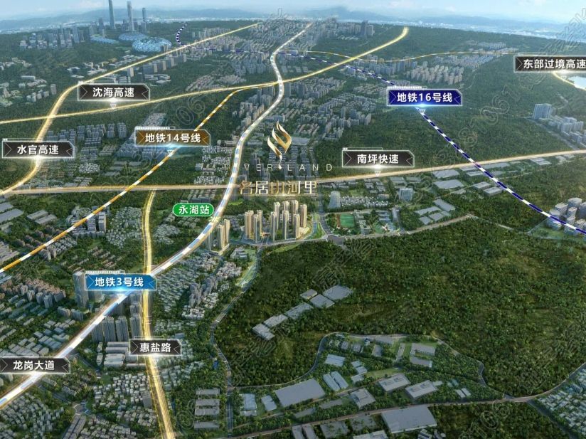 名居山河里在永湖地铁口吗,龙岗永湖名居性价比