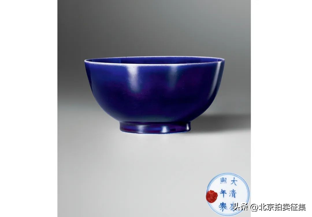 中汉拍卖汝窑,康熙霁蓝釉瓷器拍卖成交价格