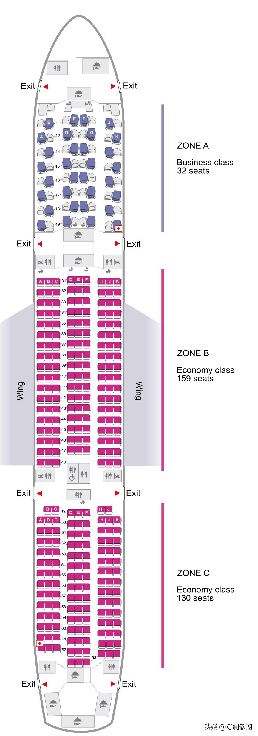 泰国航空所有飞机型号,泰国航空公司国内航线