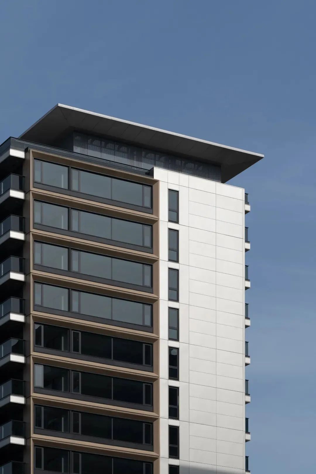 斜切转角楼梯立面施工图,建筑立面效果设计处理手法