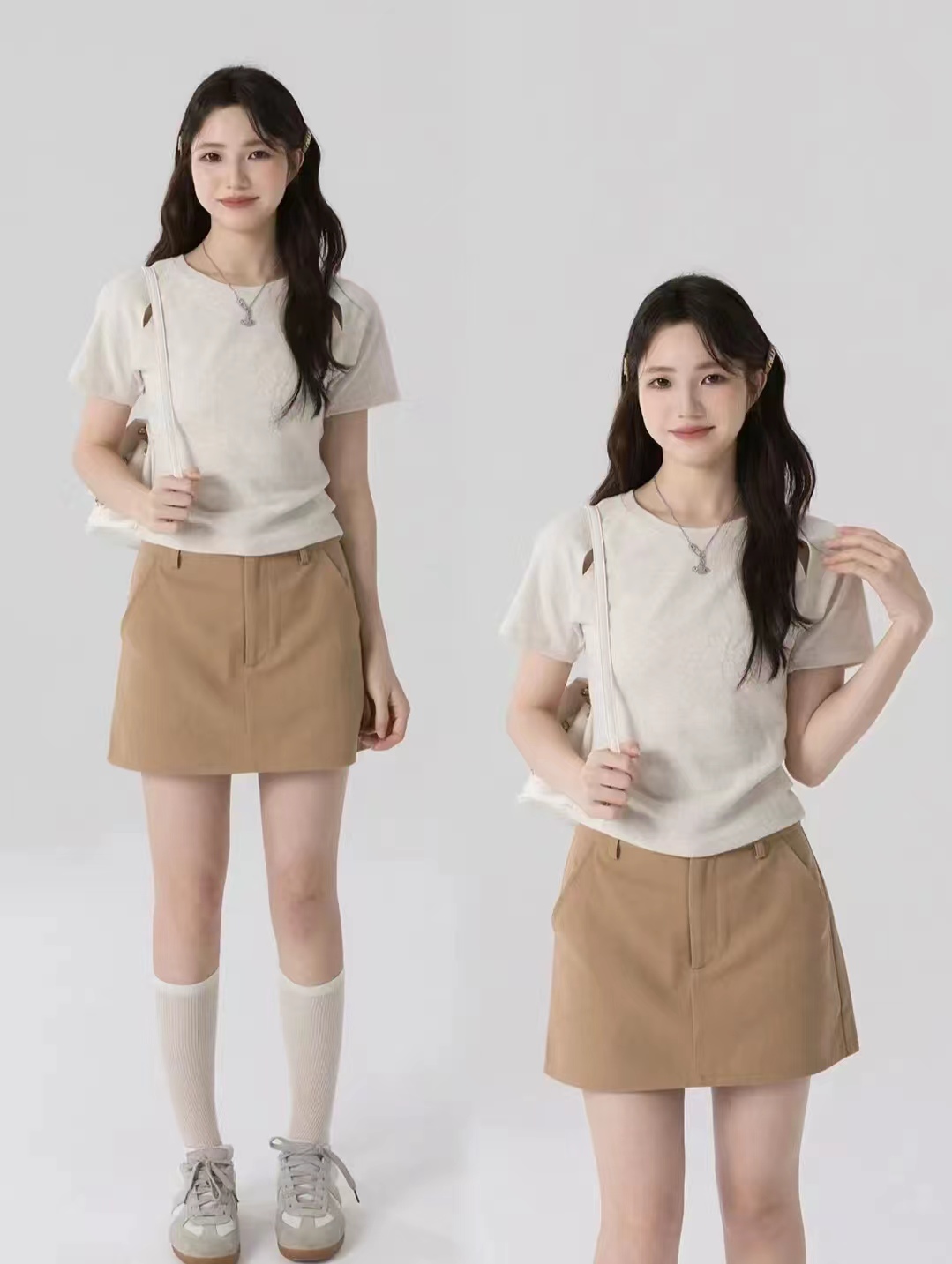 卡其色衣服怎样搭出高级感,卡其色短大衣的最佳搭配高级感