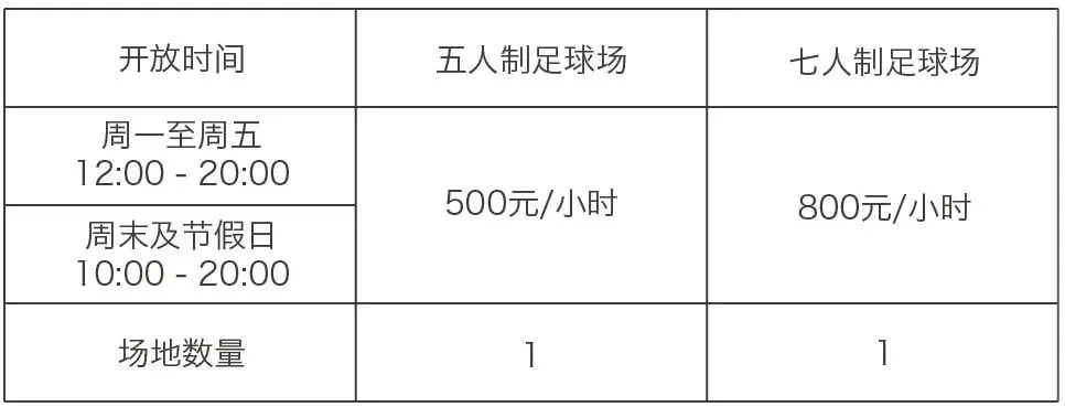 徐家汇体育公园室外足球场6月3日起恢复对外开放