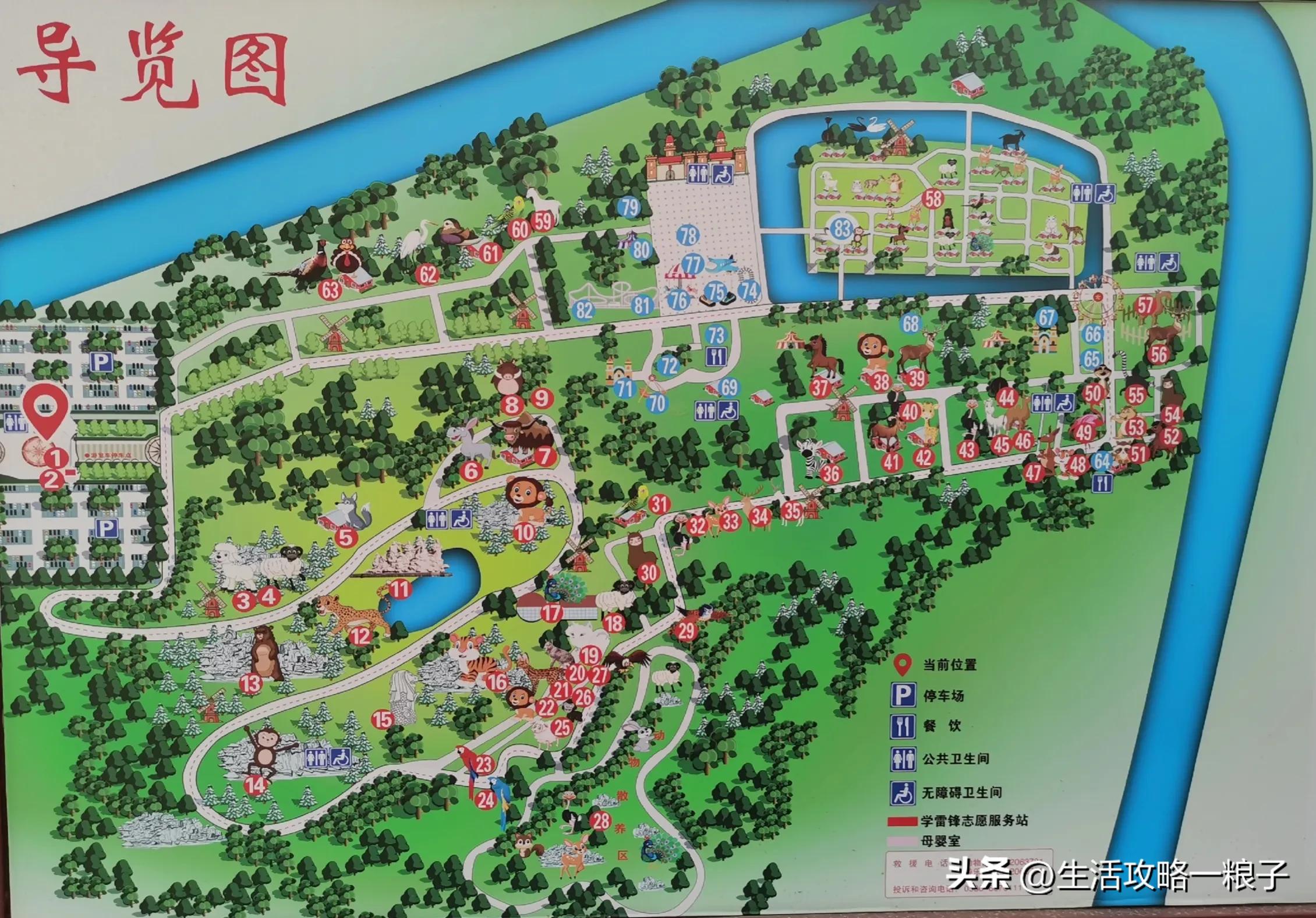 诸城动物园介绍多大面积,潍坊诸城动物园攻略