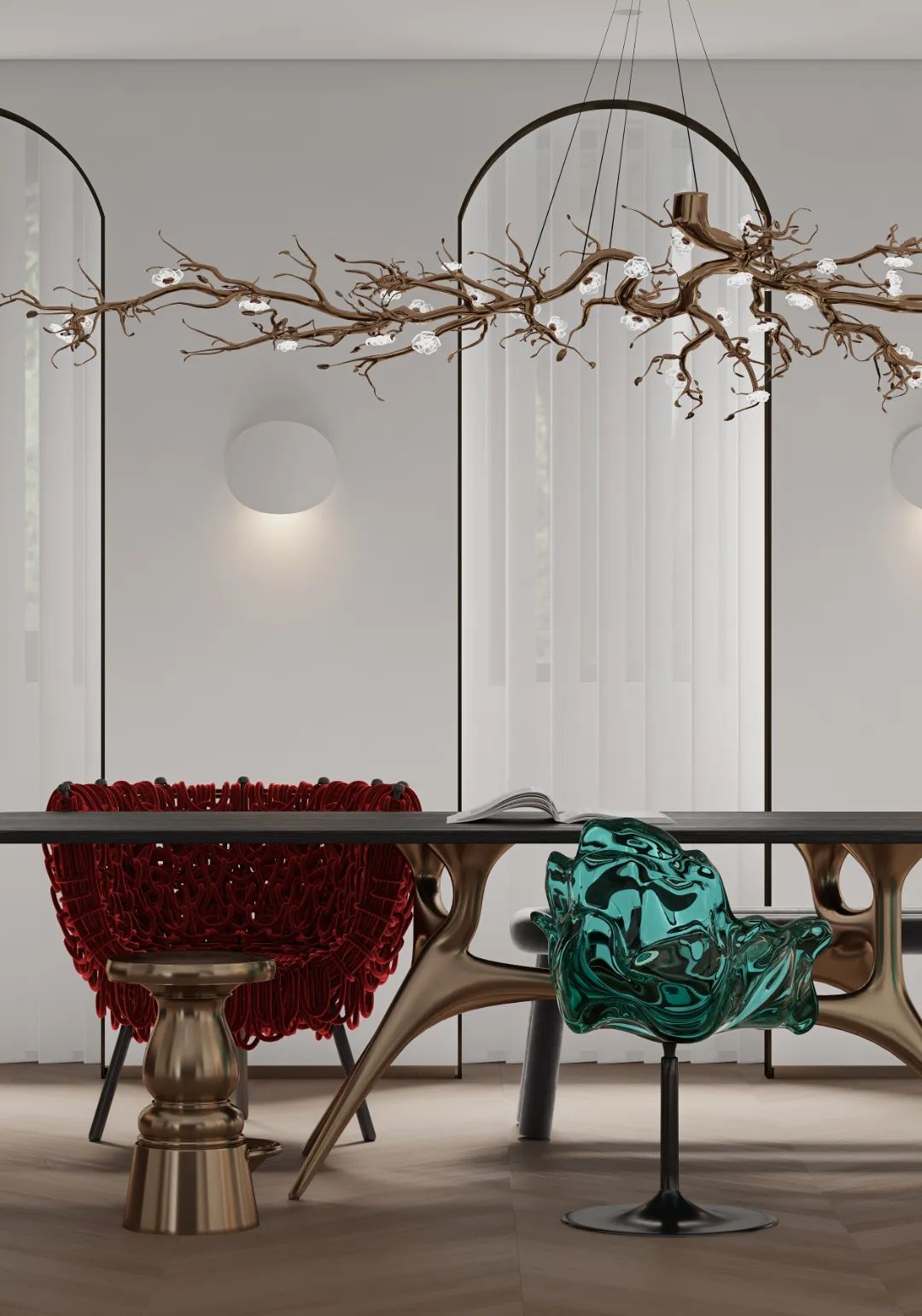 顶级豪宅设计团队,北京1000平别墅现代轻奢装修