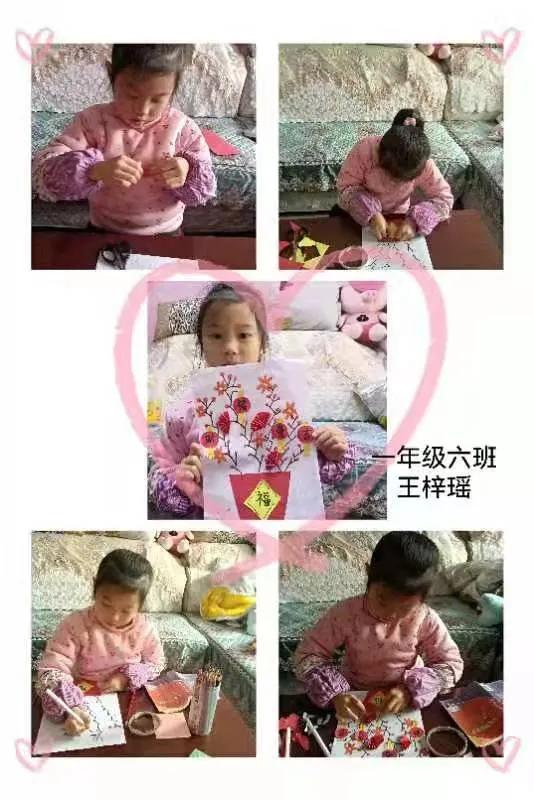 童心创意春节贺卡,小学生做好看的新年贺卡