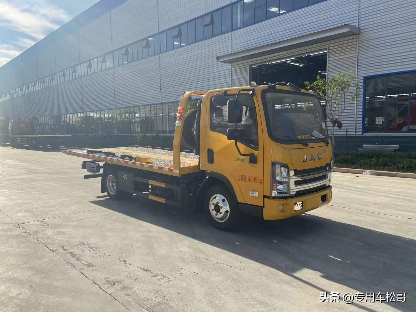 蓝牌一体版清障车拖车价格,湖北蓝牌一体板清障车拖车价格