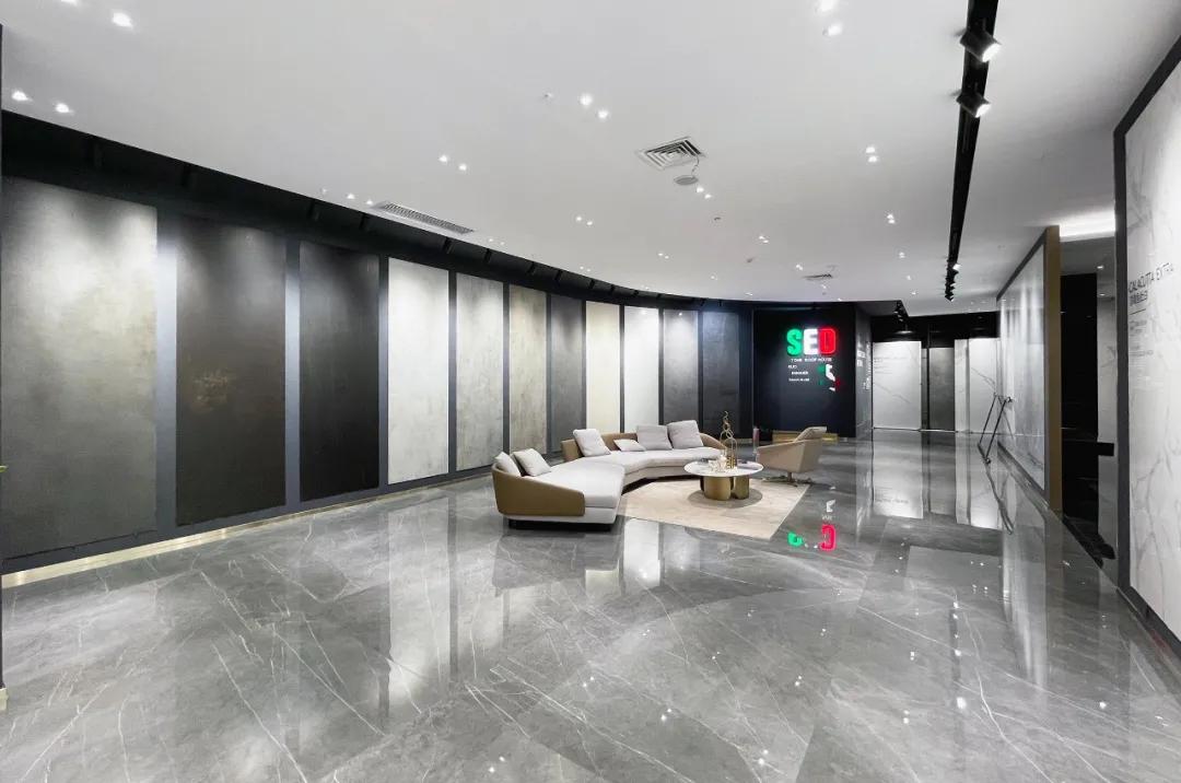 探访高定展厅,瓷砖展厅巡礼效果图