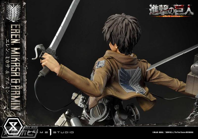 进击的巨人周边手办阿尔敏,进击的巨人艾伦始祖人手办