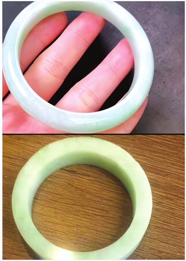 直播间买到有瑕疵的翡翠手镯视频,直播翡翠毛坯手镯可以买吗