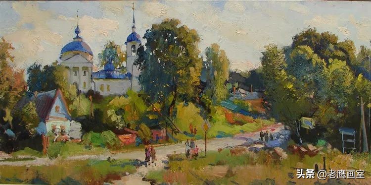 卢卡斯阿纳托尼油画作品赏析,爱尔兰画家的风景油画欣赏