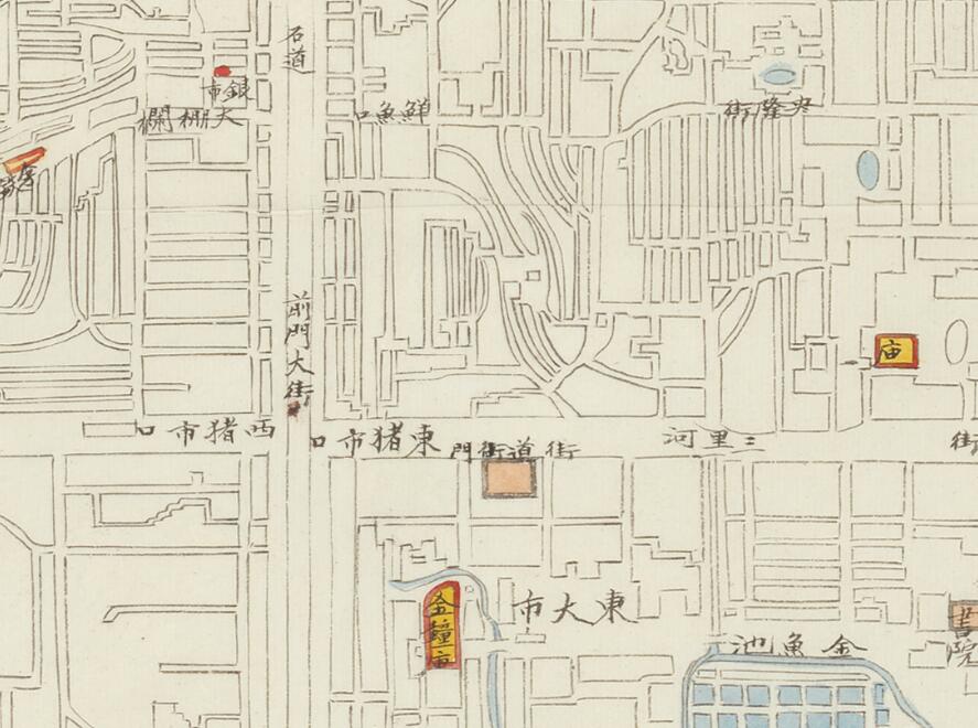 北京百科全书彩图地图,建国后北京地图演变