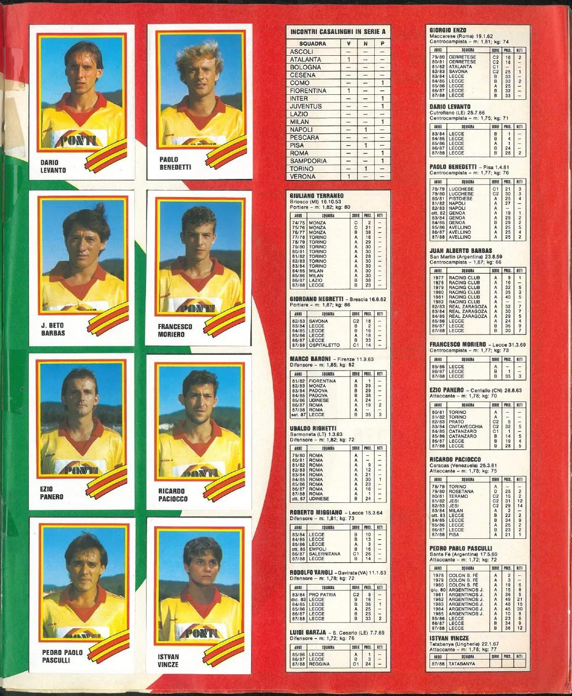 「忆意甲」一本意大利足球画册带你回顾1988/89赛季意甲联赛