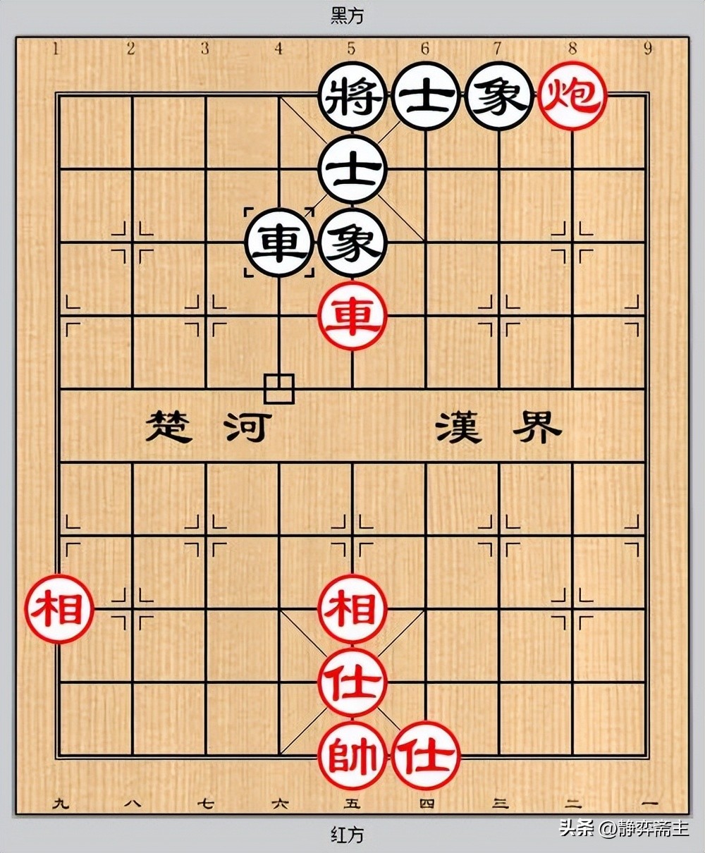 单车士守和车单兵定式,单车士象全守和炮车的定式