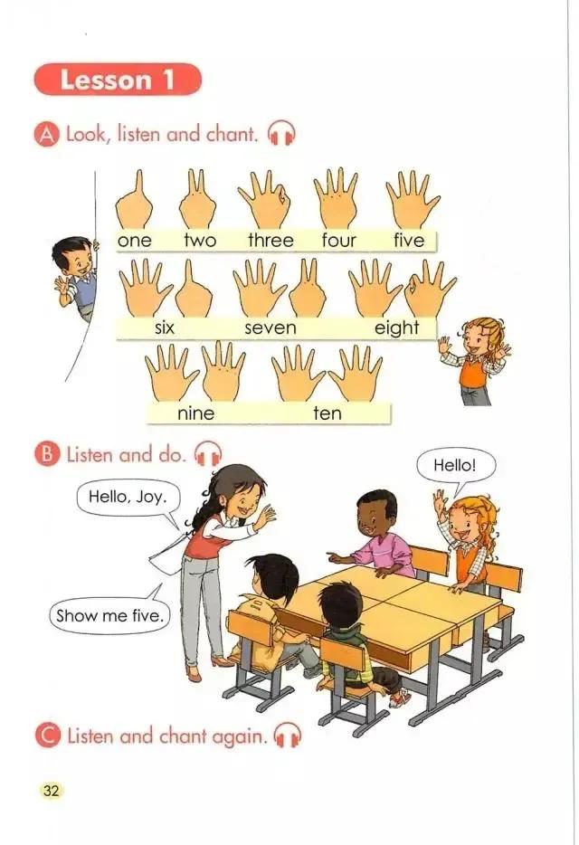 小学一年级英语课本人教版全套,小学英语一年级上册课本电子版