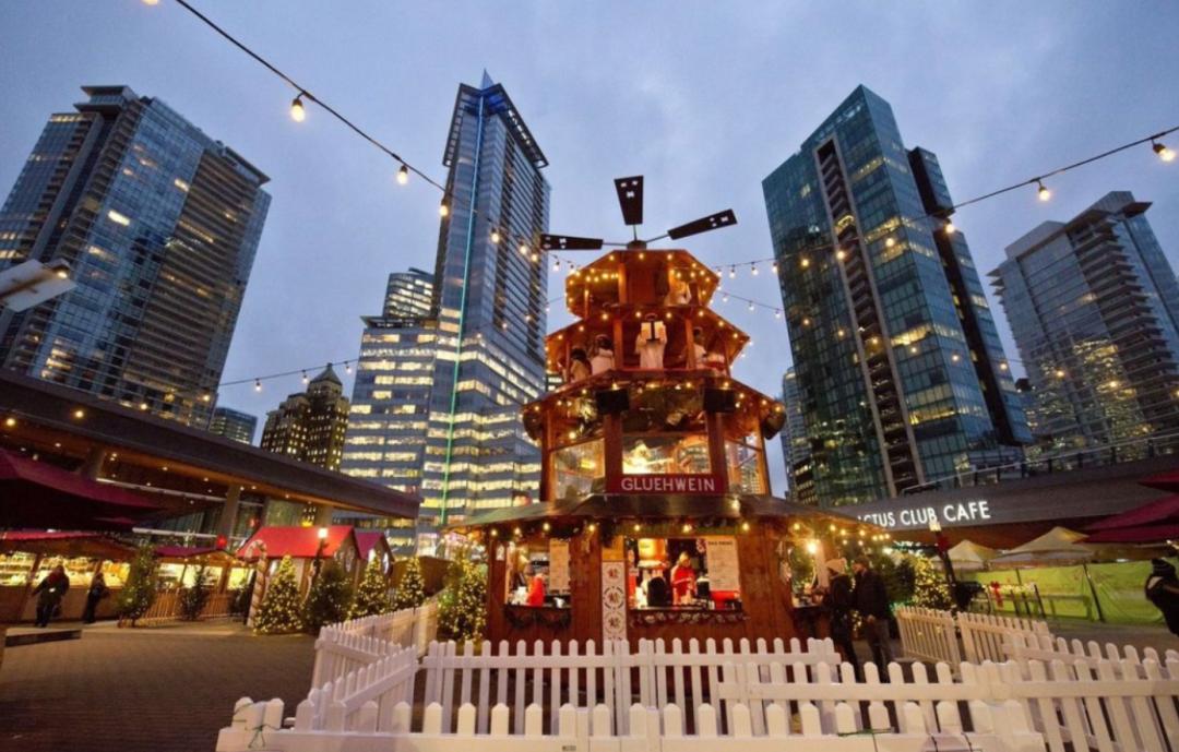 温哥华圣诞节购物狂欢节,温哥华市场视频