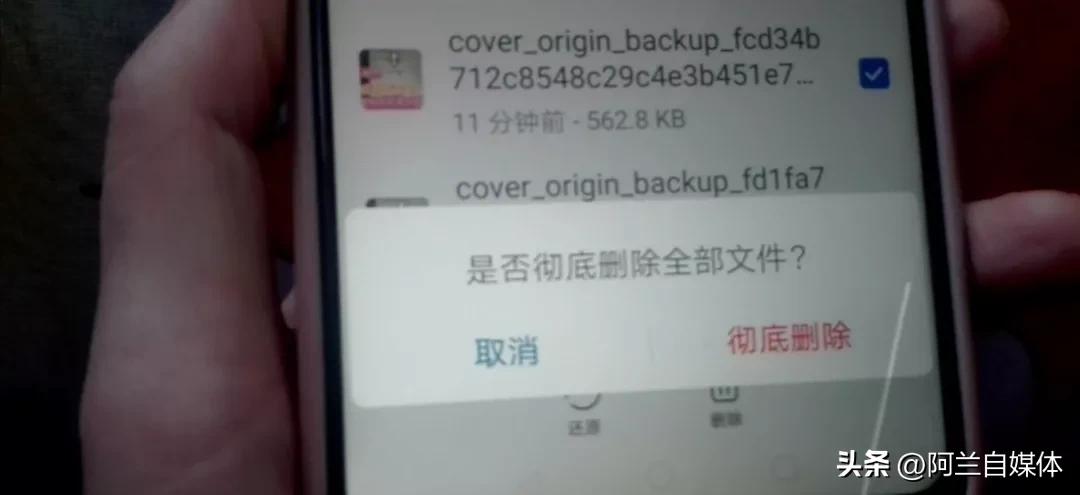 原来删除的相册在哪里找出来,原来手机里的照片被删除