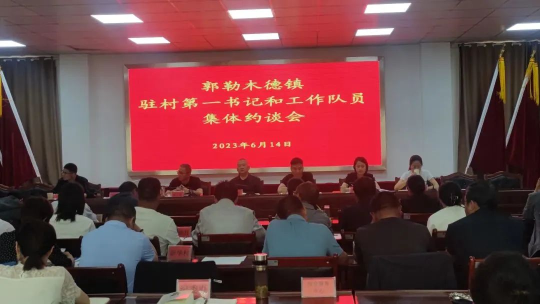 【一周综述】郭勒木德镇一周工作综述2023年第21期（2023年6月12日-6月18日）