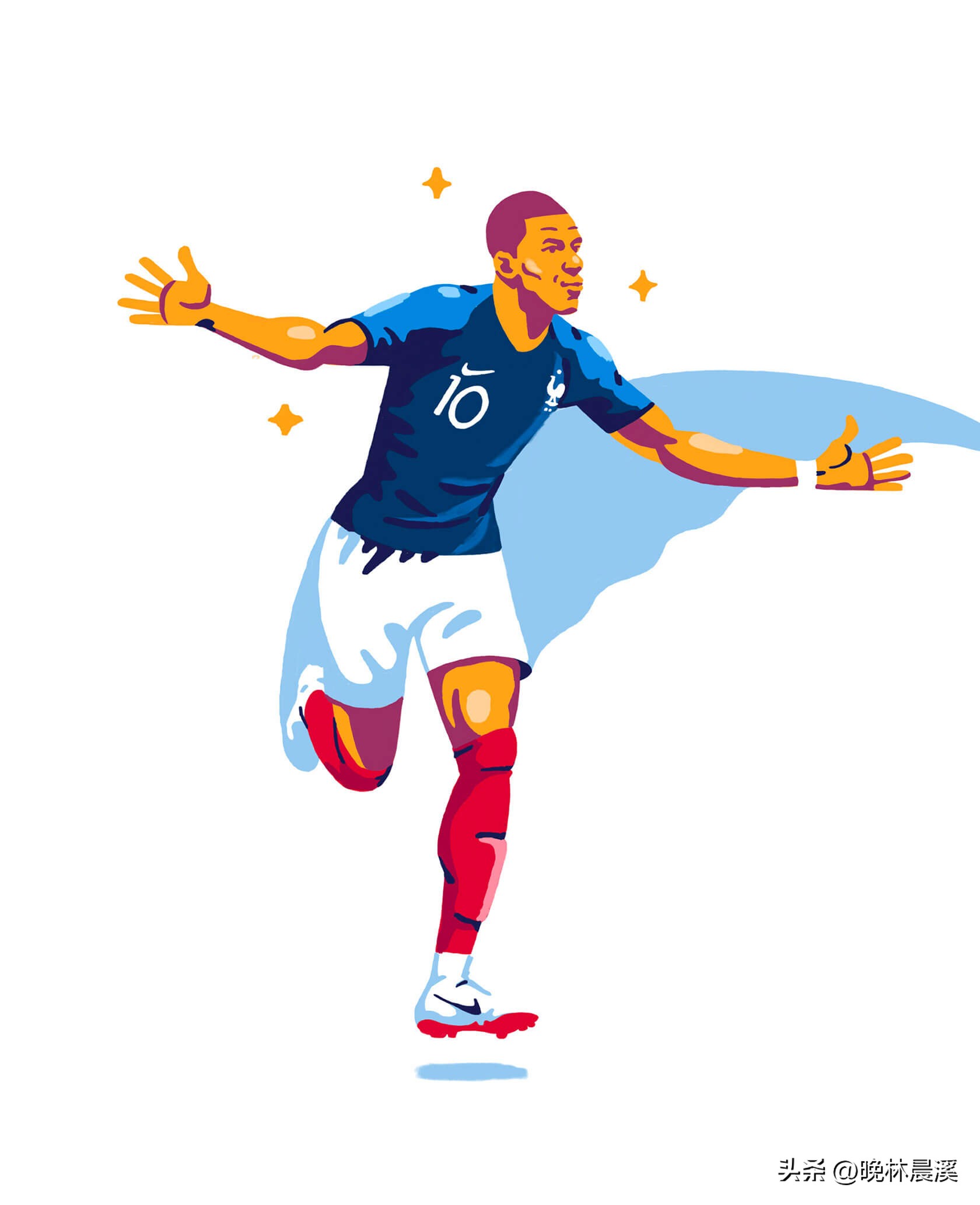 Gundersons的足球插图