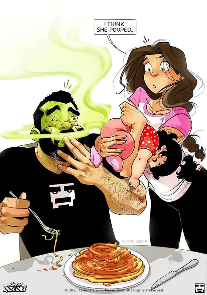 用插画记录生活,糙汉插画完整版