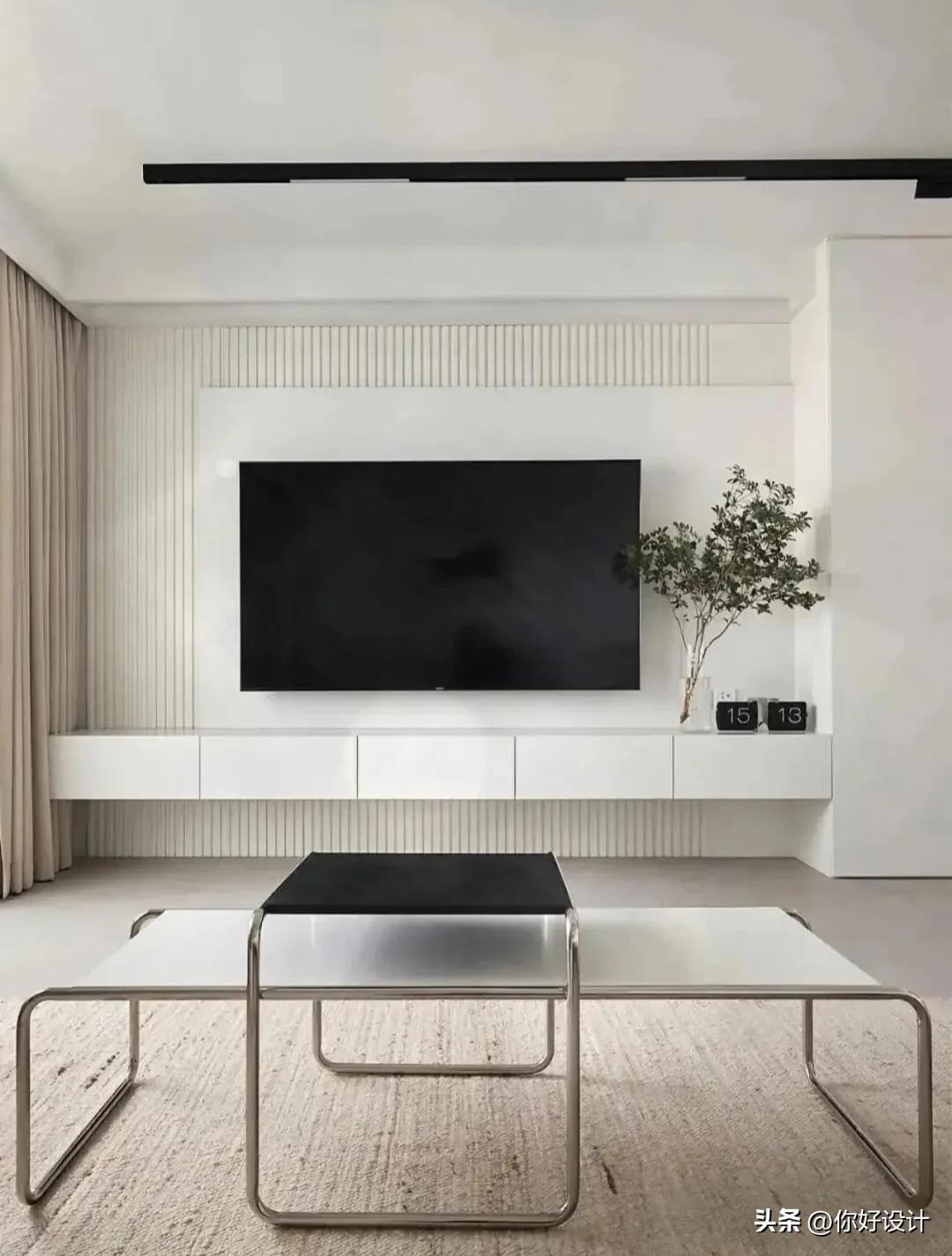 三十款电视背景墙设计,三十平大客厅电视背景墙