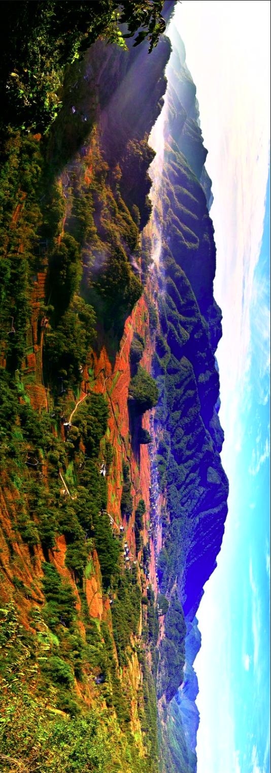 天府旅游名县通江,巴中通江旅游环线