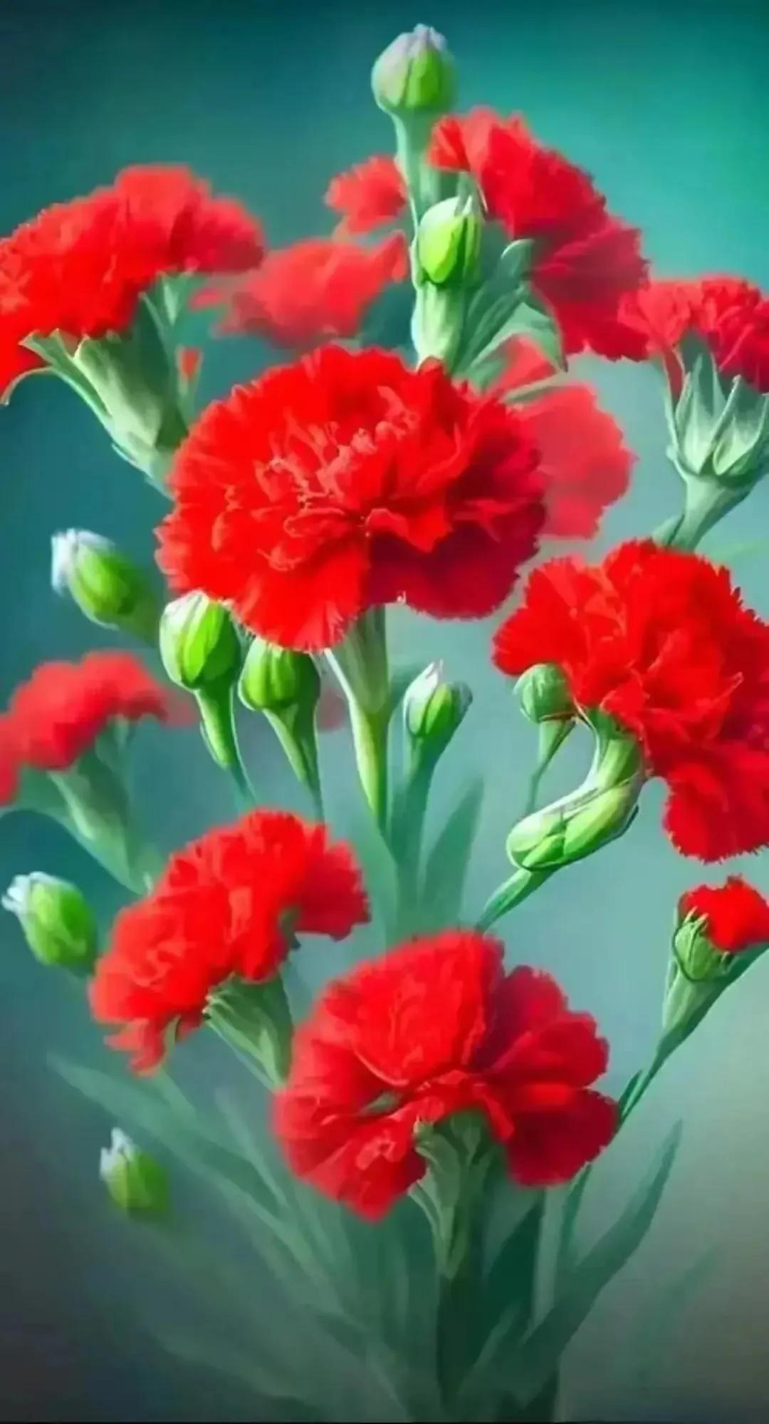 母亲节送给妈妈康乃馨的语录,康乃馨为妈妈们过母亲节