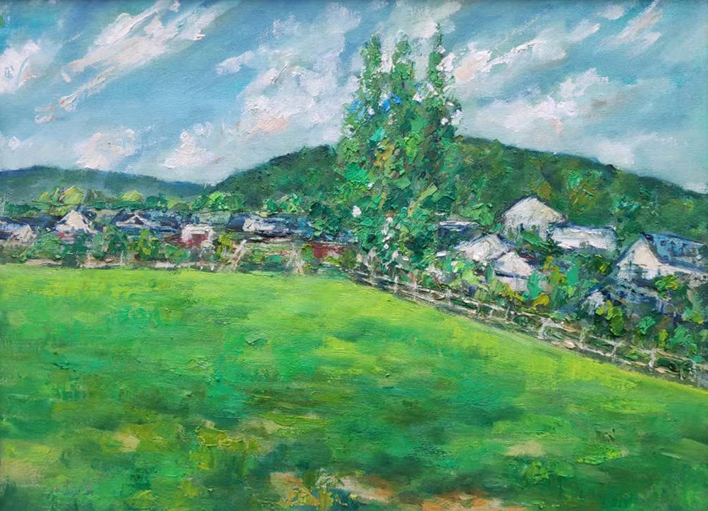 书画展主题喜迎二十大筑梦向未来,与梦想对话中国当代艺术作品展