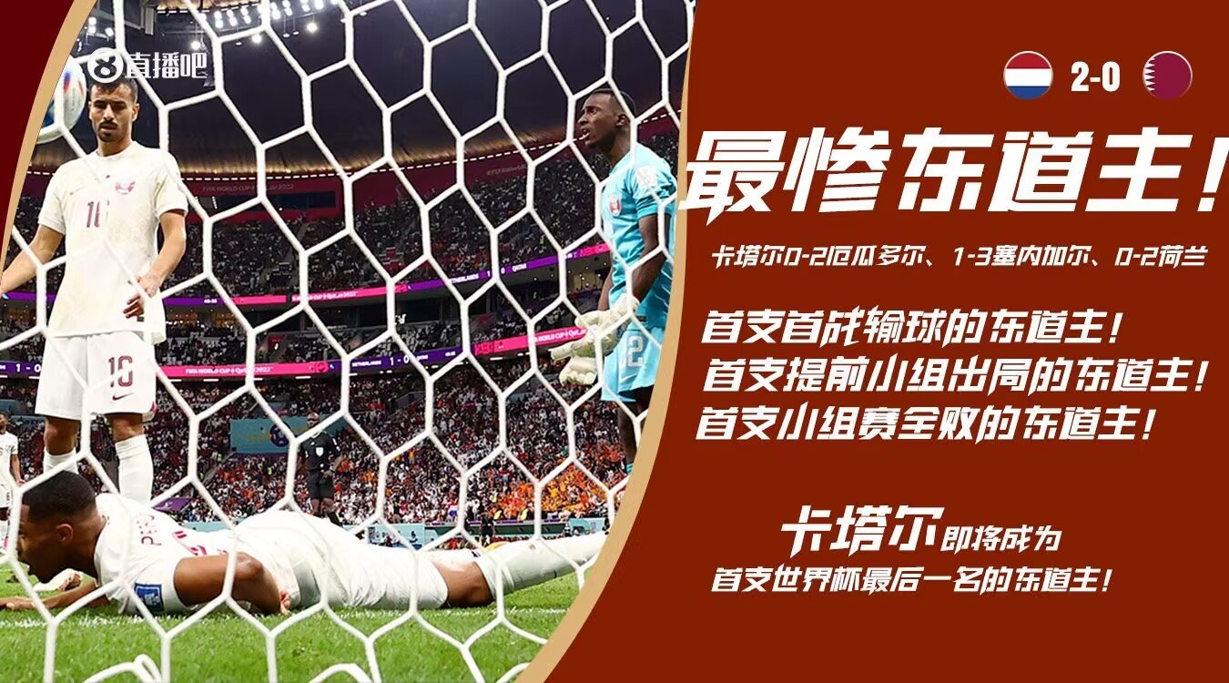 伊朗队输美国太窝囊，卡塔尔创造耻辱记录！但我们有啥资格笑人家