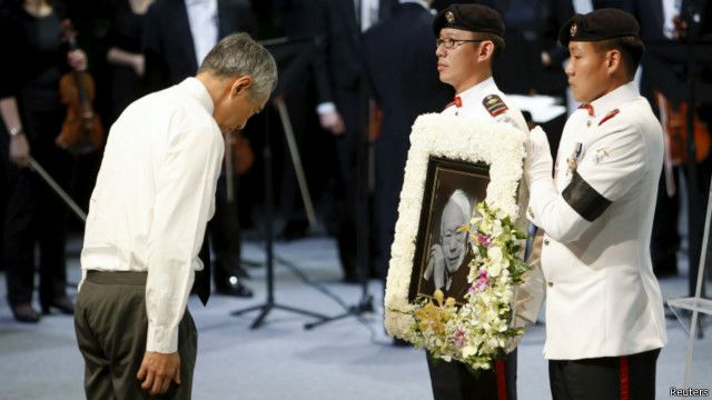 李光耀逝世前的话,李光耀家族基因问题