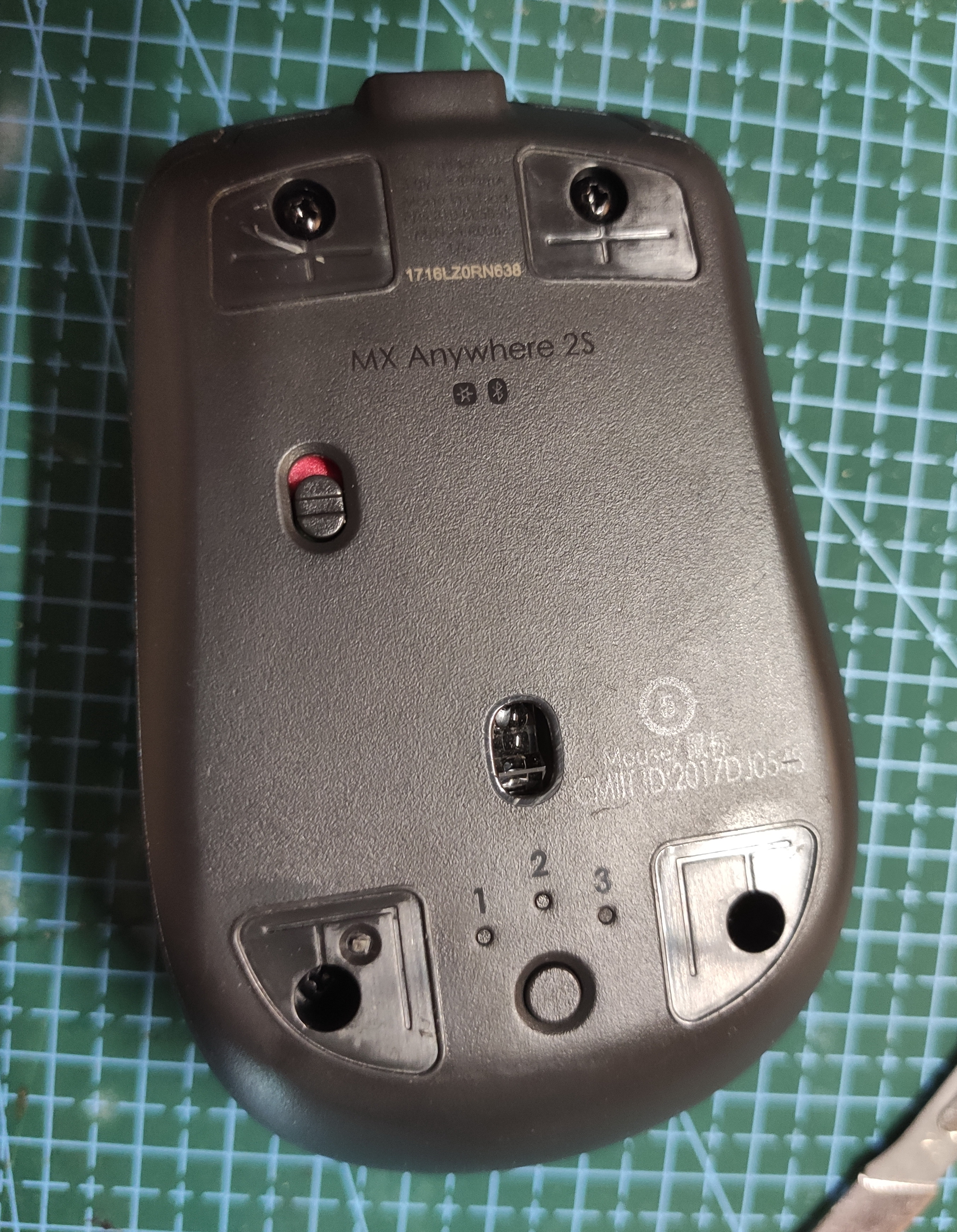 罗技anywhere2s换微动,罗技鼠标mxanywhere2s怎么拆开