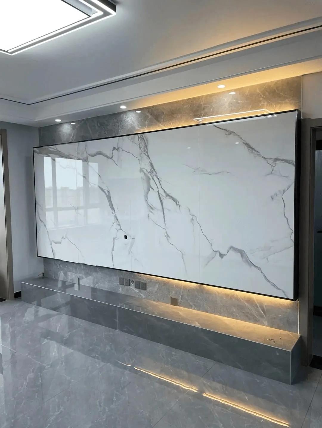 沙发背景墙简单大方好看,30款最新背景墙设计