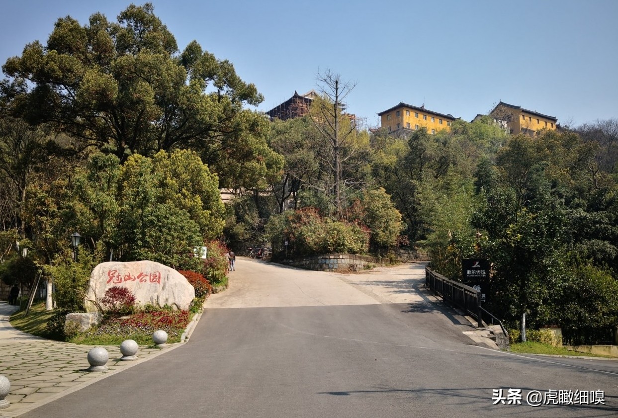 杭州冠山风景,杭州滨江区冠山公园