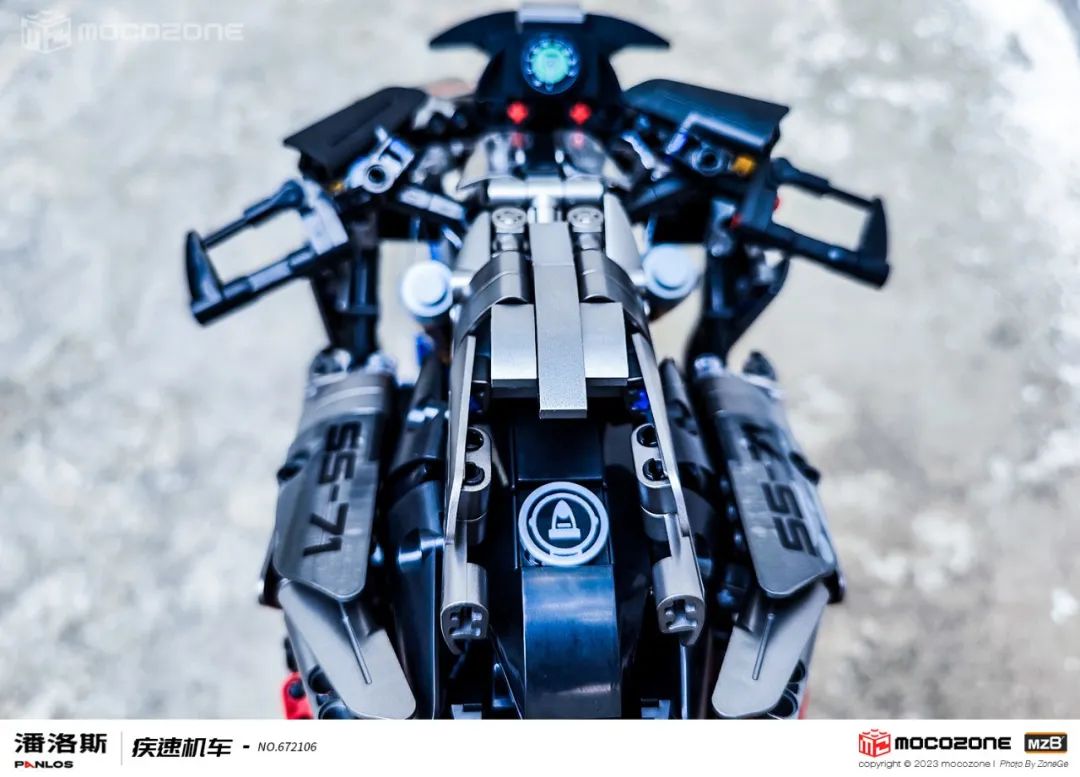 积木摩托车测评,纳扎雷摩托车积木测评