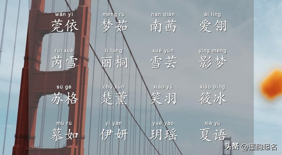 诗词寓意的女宝宝名字,最新好听带诗字女宝宝起名